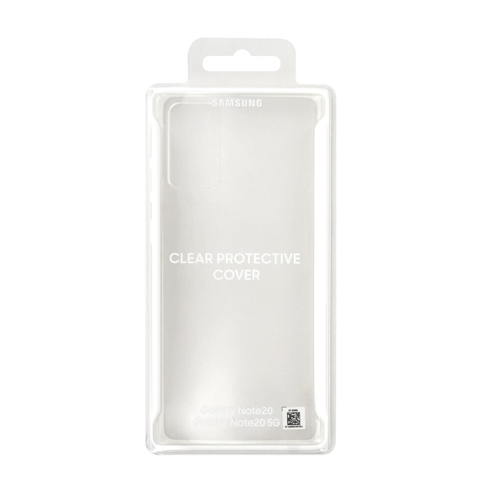 Original Clear Handyhülle für Samsung Galaxy Note20 Weiß EF-GN980CWEGEU
