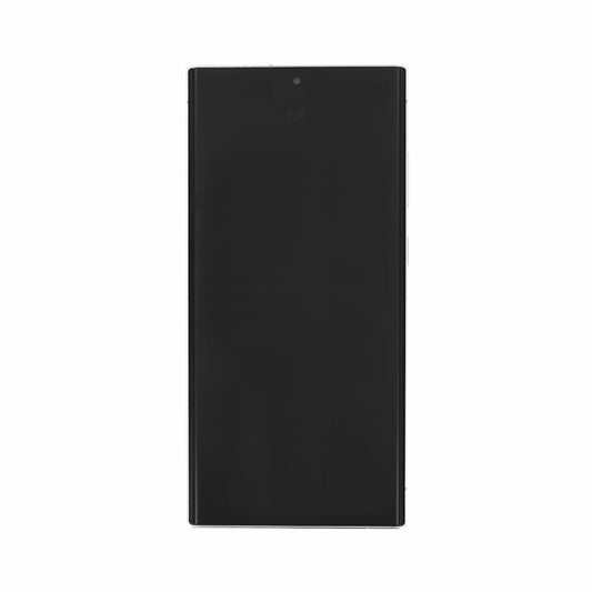Original LCD + Rahmen für Samsung S23 Ultra Sky Blau Lime GH82-30466G