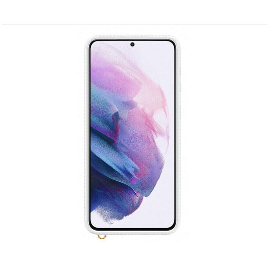 Original Klar Handyhülle für Samsung Galaxy S21 Plus weiß EF-GG996CWEGWW