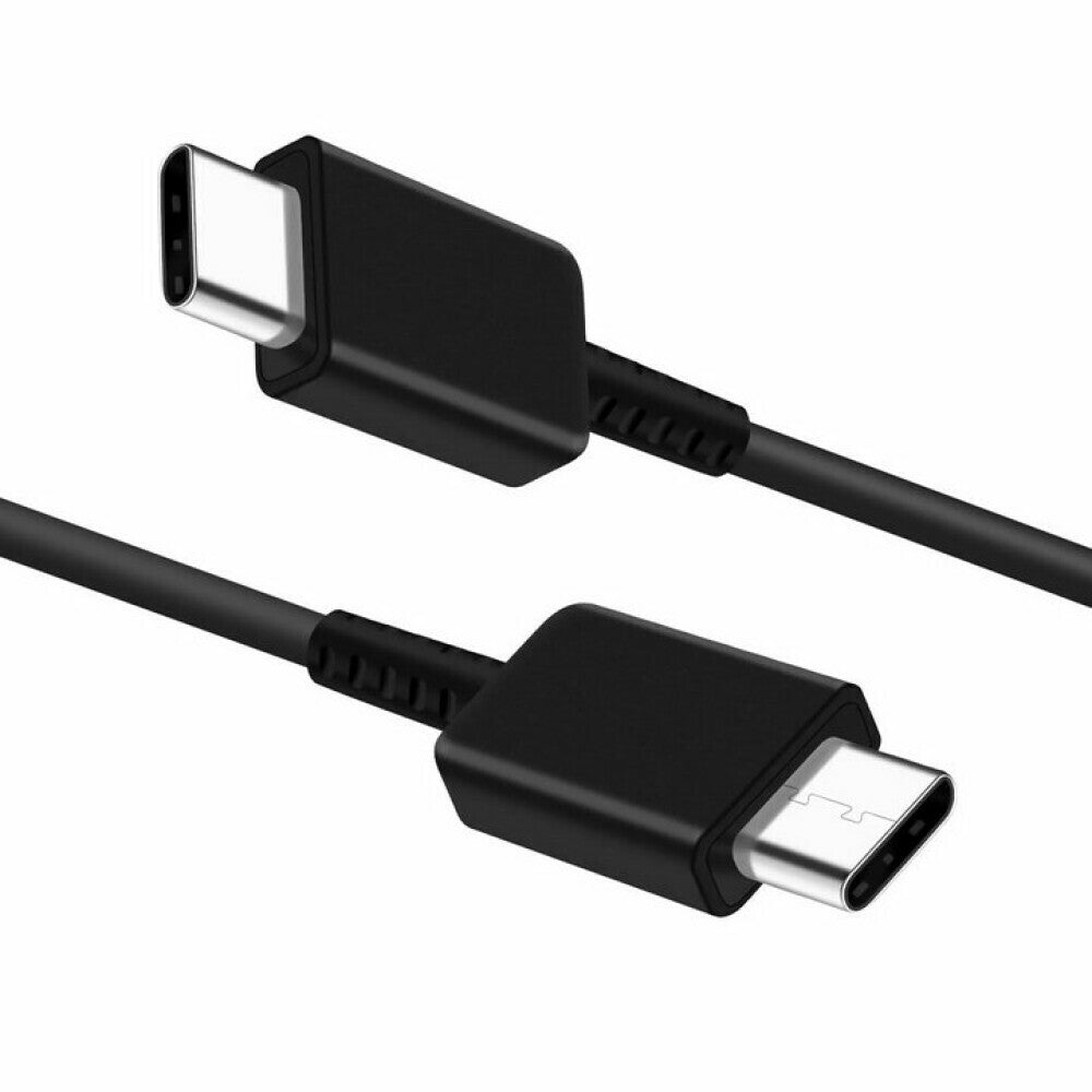 Original Samsung Schnellladekabel für USB-C + USB-C EP-DX510JBE Schwarz