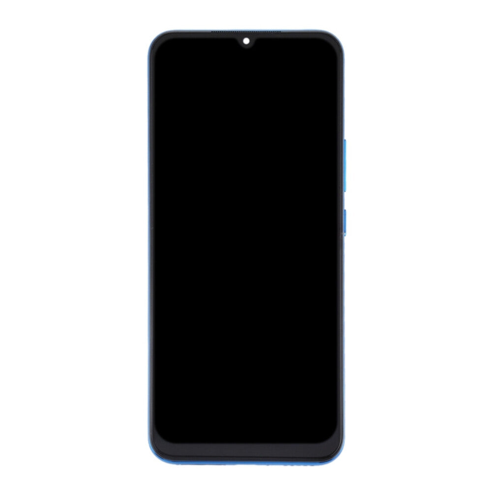 Display + Rahmen für Xiaomi Mi 10 Lite 5G blau