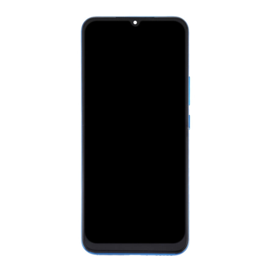 Display + Rahmen für Xiaomi Mi 10 Lite 5G blau
