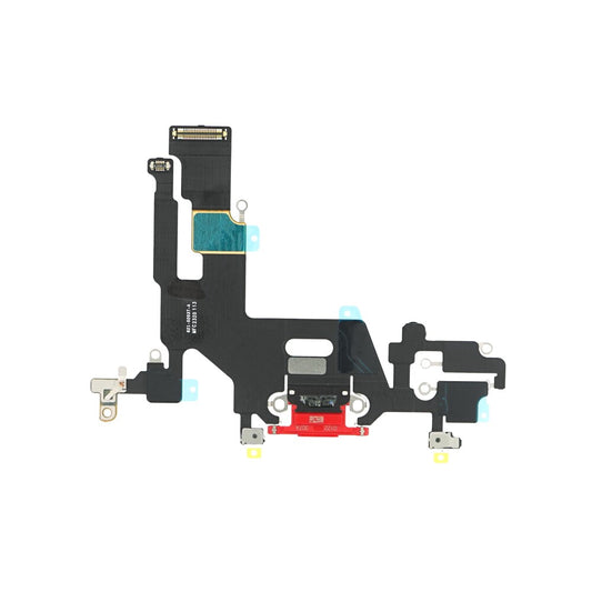 Ladebuchse für iPhone 11 Rot Dock Connector Ersatz