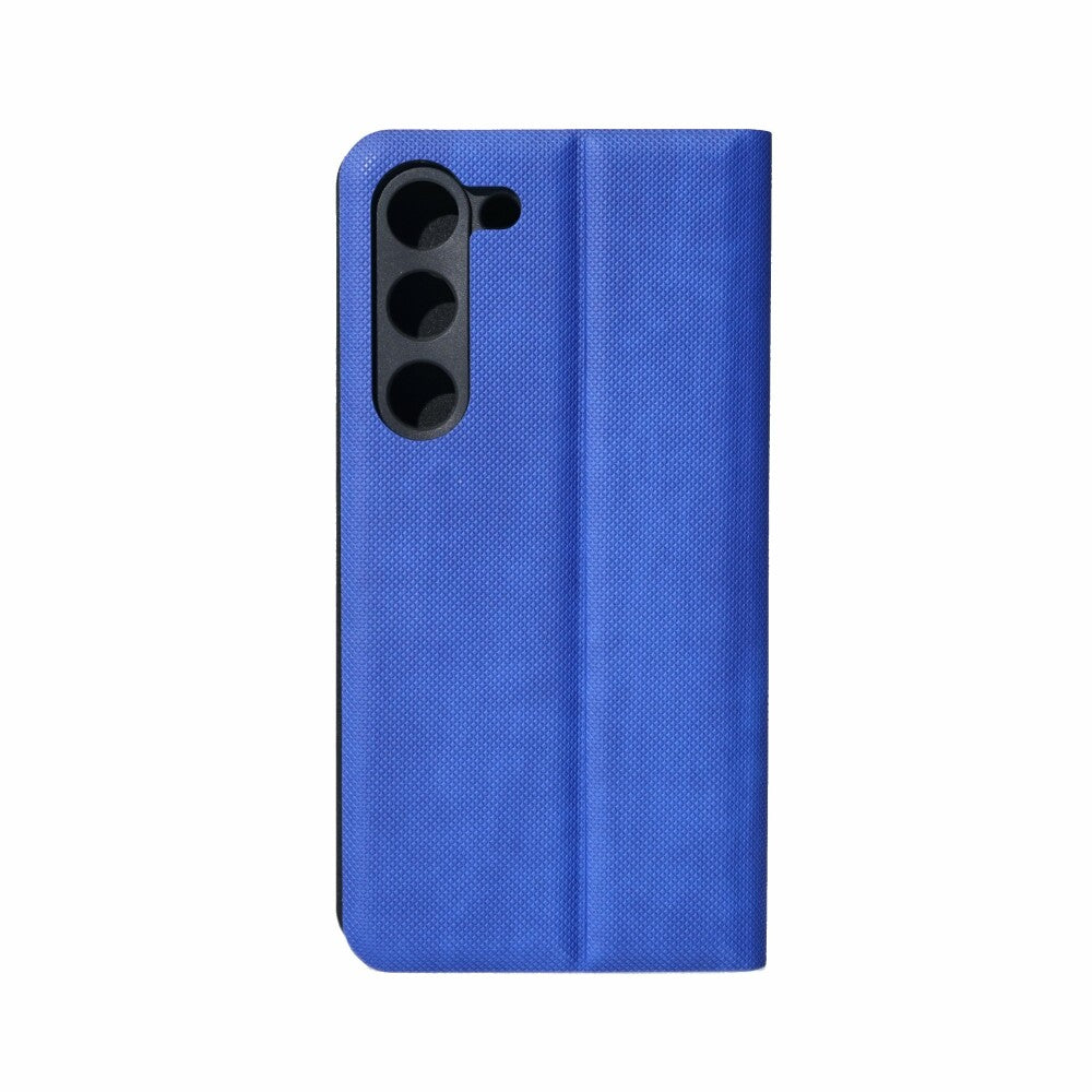 prio Book Case / Tasche Fashion für Samsung S23 blau-schwarz