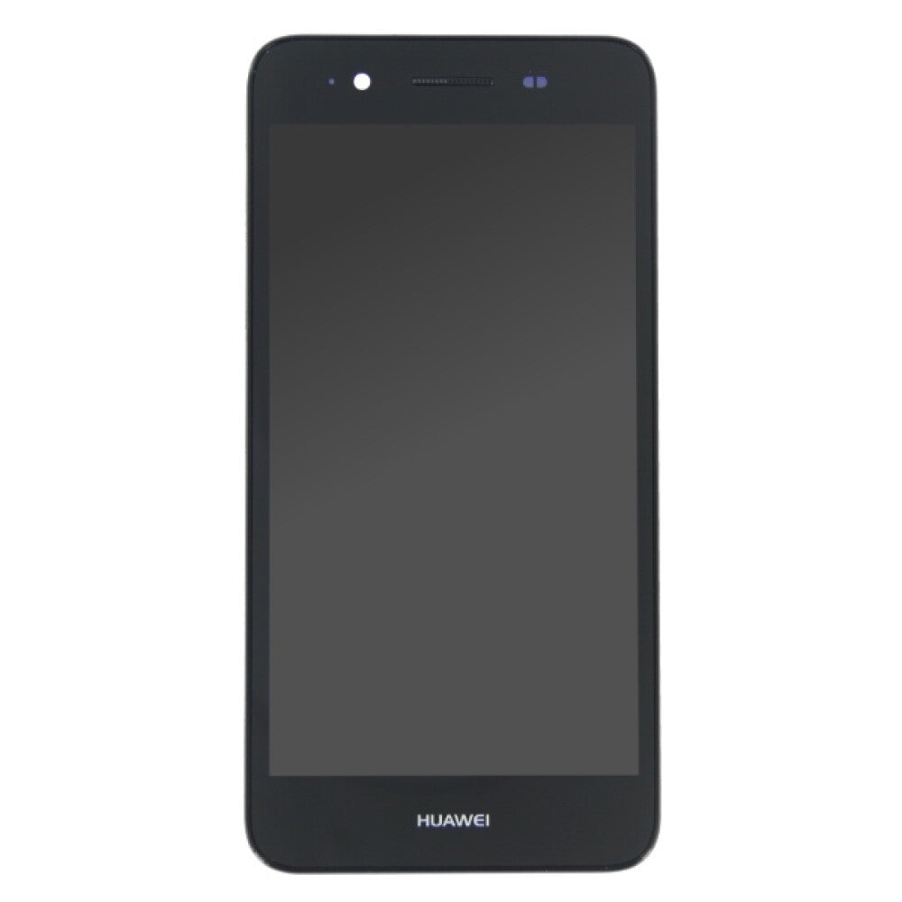 Display für Huawei P8 Lite Smart GR3 LCD + Rahmen Schwarz 97070MJG