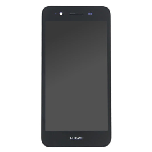Display für Huawei P8 Lite Smart GR3 LCD + Rahmen Schwarz 97070MJG