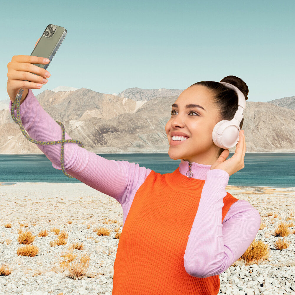 prio Universelles Handy-Umhängeband 0.7m Regenbogen-Mix