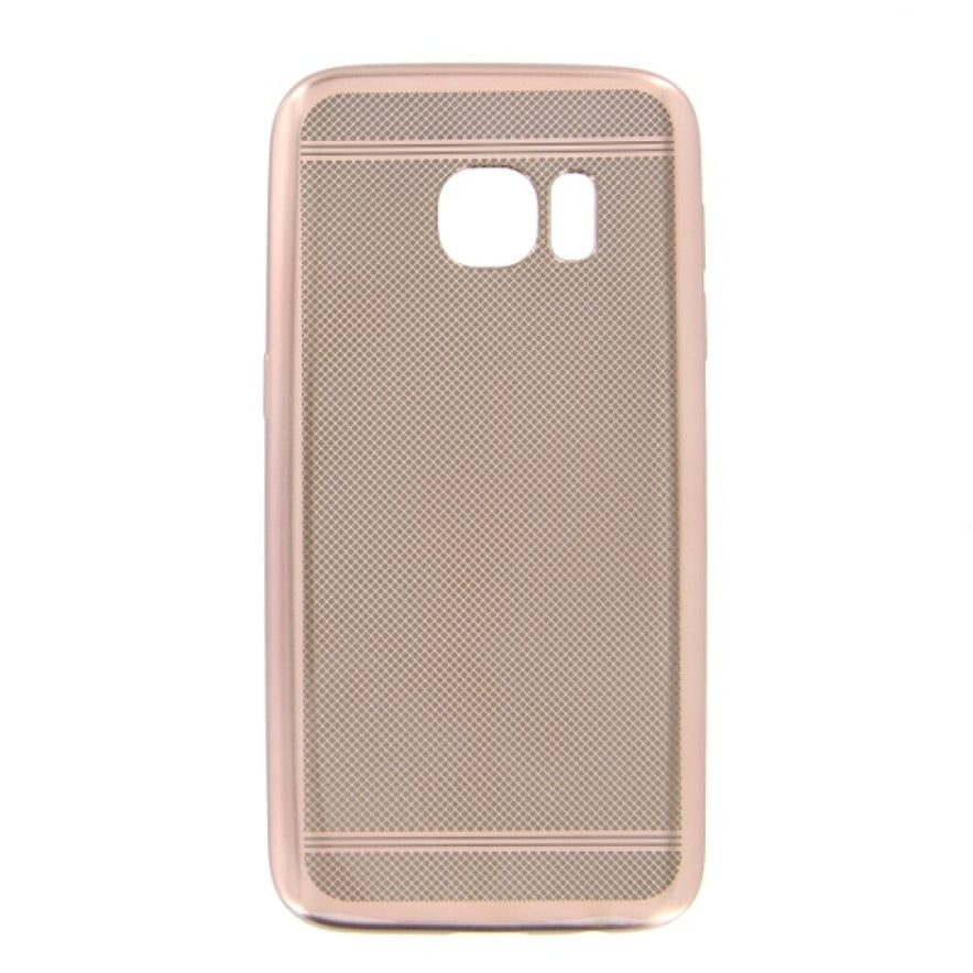 Silikonhülle Handyhülle für Samsung Galaxy S7 Rose Tasche Schutz