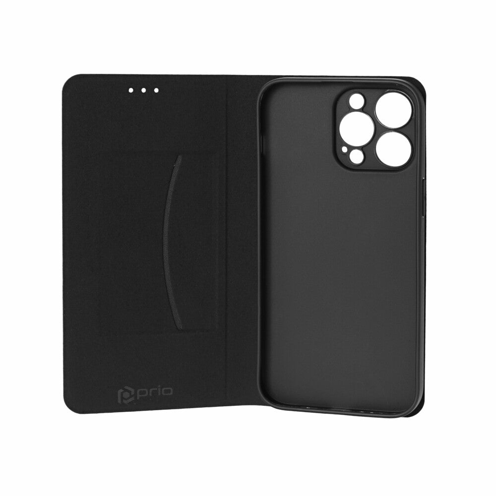 prio Book Case Fashion für iPhone 14 Pro Max schwarz-rot