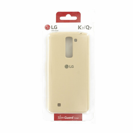 Original Schutzhülle für LG K7 Weiß CSV-150 Handy Tasche Schutz Case