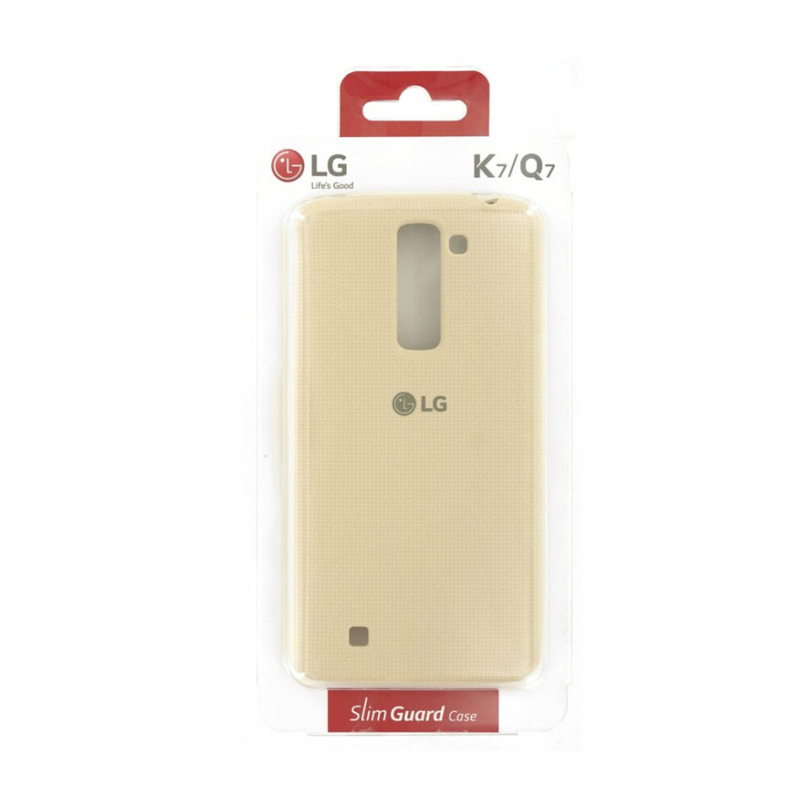 Original Schutzhülle für LG K7 Weiß CSV-150 Handy Tasche Schutz Case