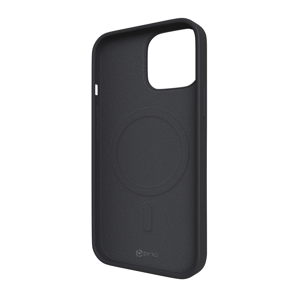 prio Liquid Silicone Case MAG für iPhone 16 Plus (6.7in) schwarz