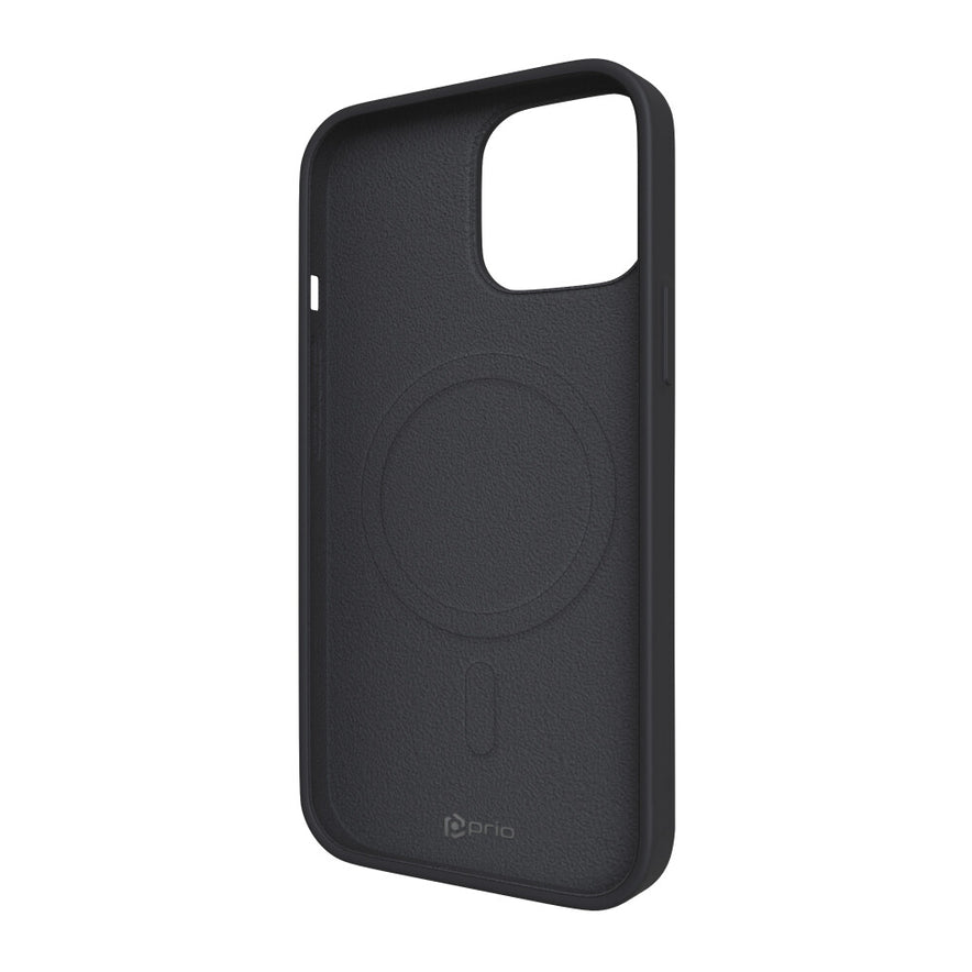 prio Liquid Silicone Case MAG für iPhone 16 Plus (6.7in) schwarz