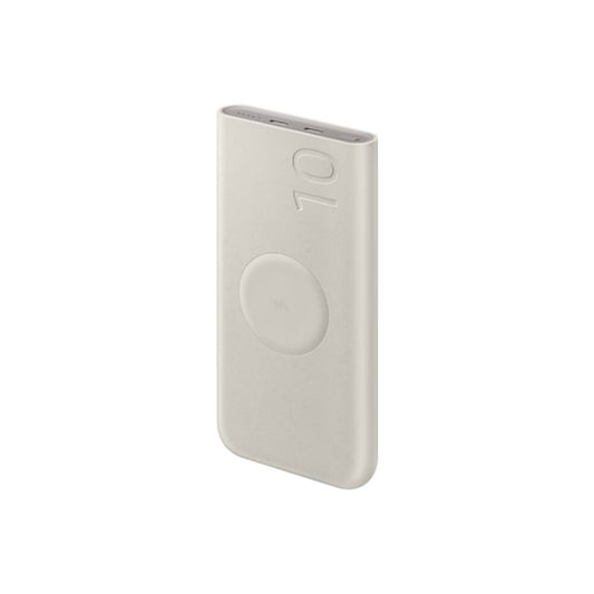 Original Samsung EB-U2510XUE Induktive Powerbank 10000 mAh 25W USB Beige