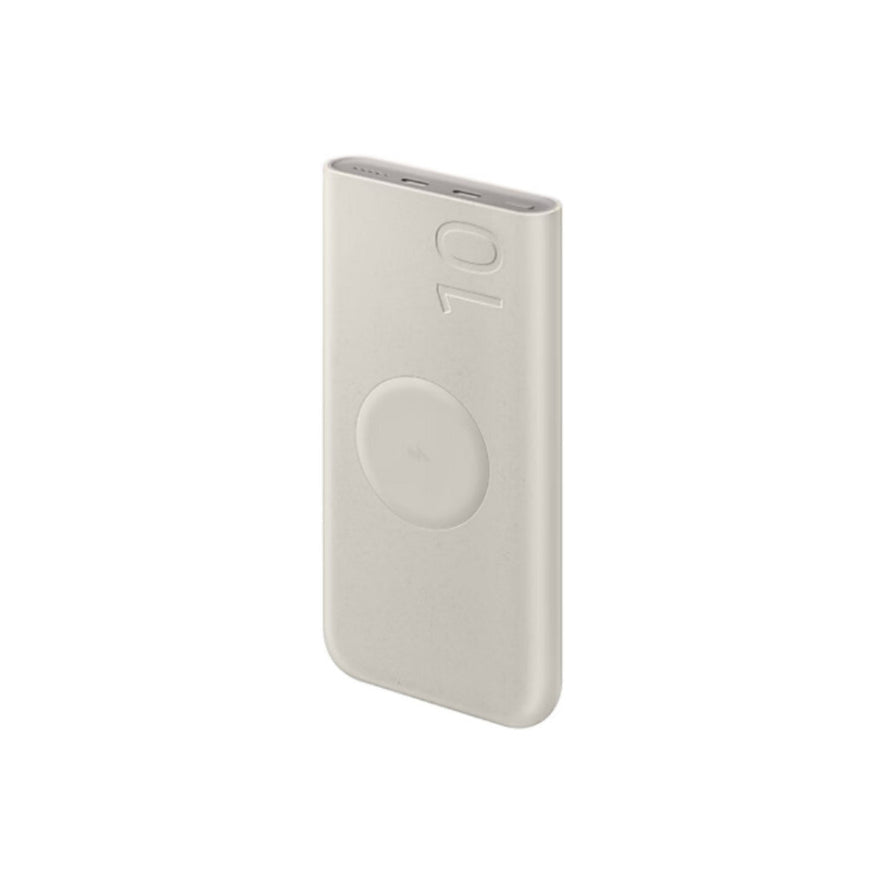 Original Samsung EB-U2510XUE Induktive Powerbank 10000 mAh 25W USB Beige
