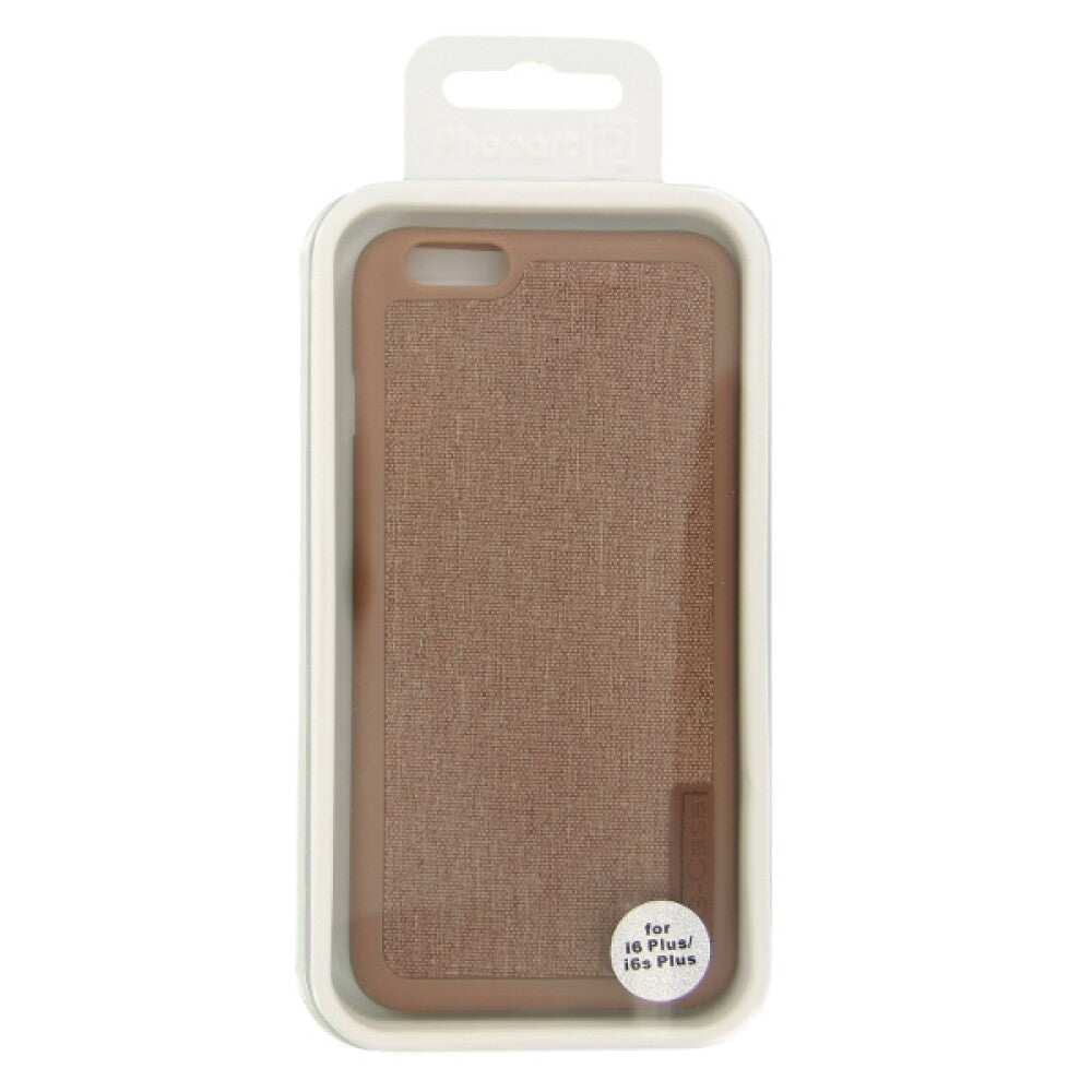 Silikonhülle für iPhone 6 Plus Braun Handy Tasche Schutz