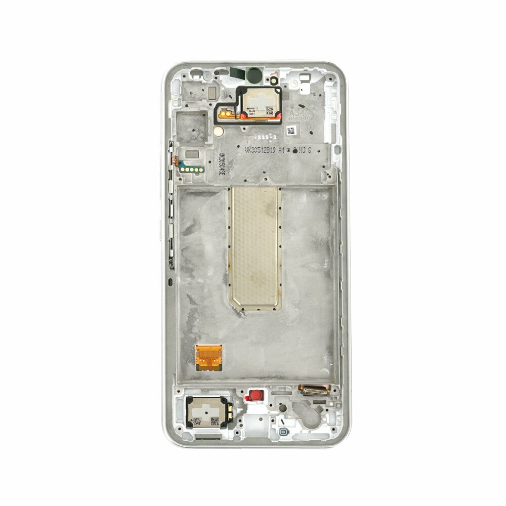 Original Display für Samsung Galaxy A34 5G Silber LCD + Rahmen GH82-31200B