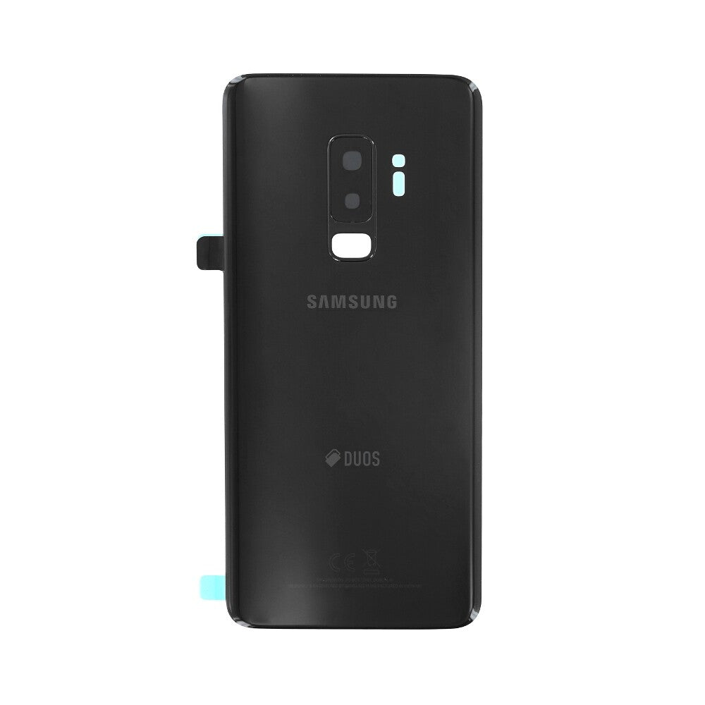 Original für Samsung Galaxy S9+ Duos Akkufachdeckel G965F DS Schwarz GH82-15660A
