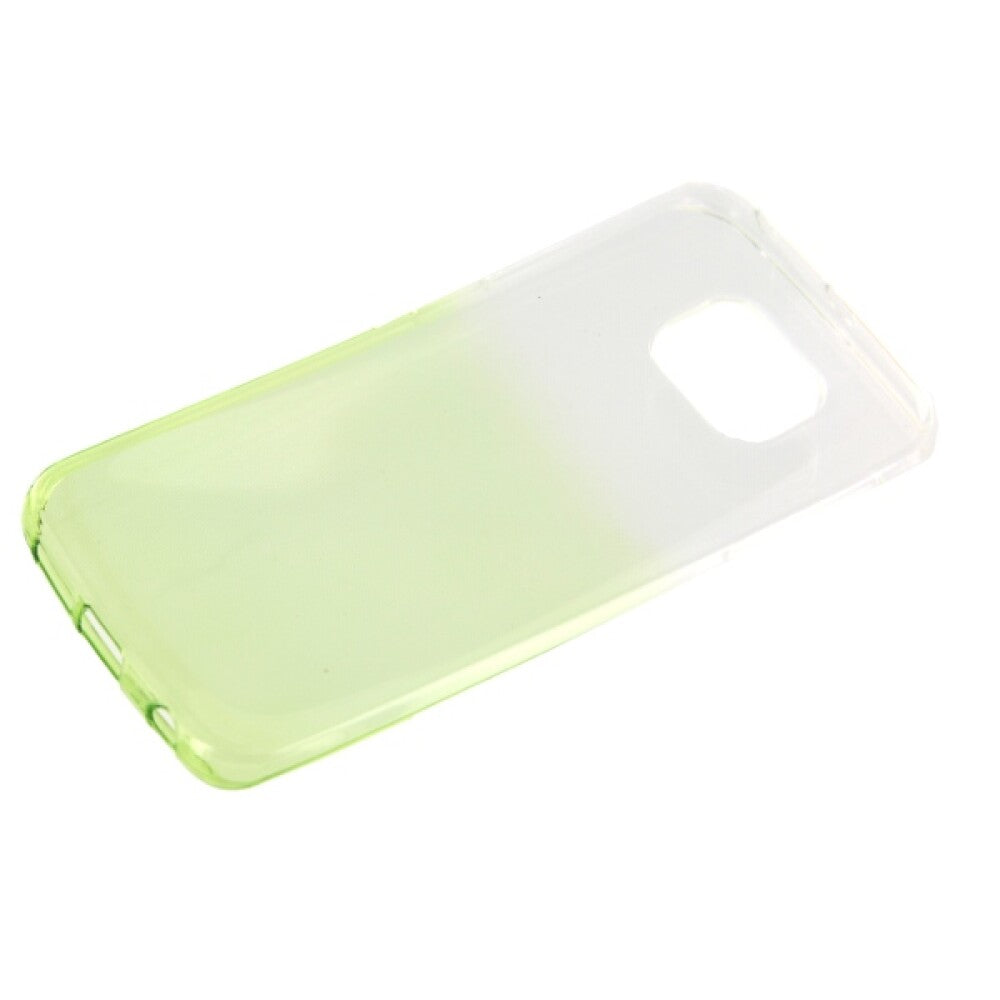 TPU Handyhülle für Samsung Galaxy S6 Edge grün Schutz Tasche
