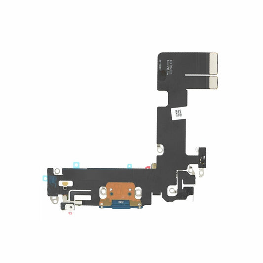 Ladebuchse für iPhone 13 Blau Lightning Dock Connector Flex