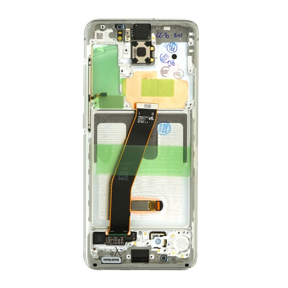 Original Display Samsung Galaxy S20 5G G980F G981B LCD cloud weiß GH82-22131B