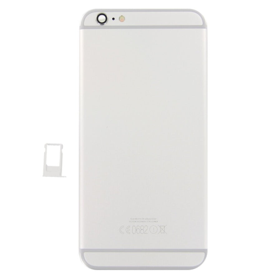 für iPhone 6s Plus Akkufachdeckel Backcover Silber Rückseite