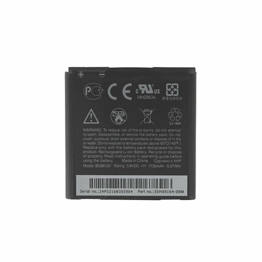 Original HTC Akku BA S590 für EVO 3D Sensation Radar BG86100 1730mAh 99H10363-00