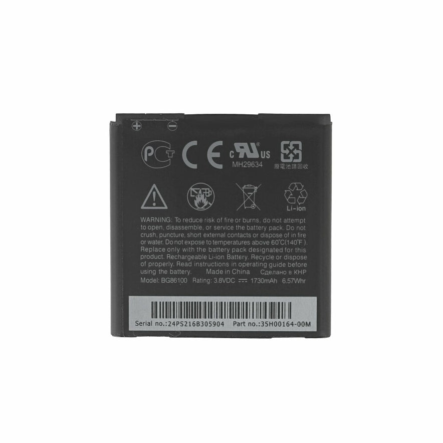 Original HTC Akku BA S590 für EVO 3D Sensation Radar BG86100 1730mAh 99H10363-00