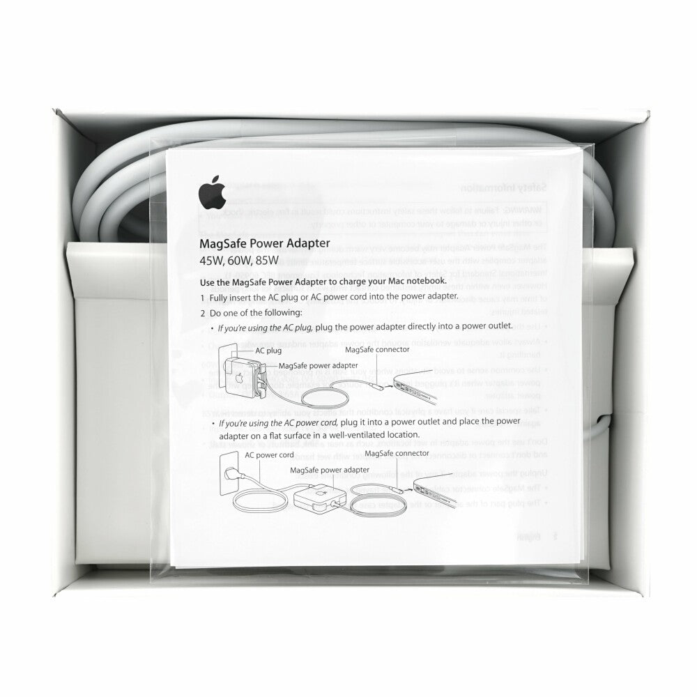 Original Apple 60 Watt MagSafe Netzteil Schnellladegerät Power Adapter MC461Z/A