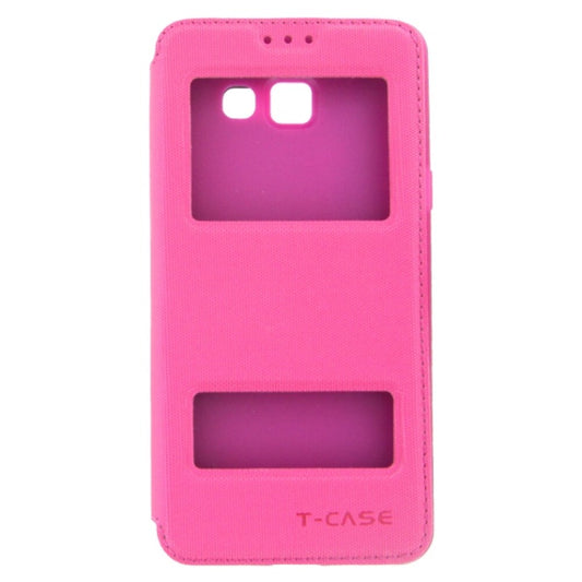 Lux Magnet Flip Handyhülle für Samsung A5 2016 Grau Schutzhülle Tasche