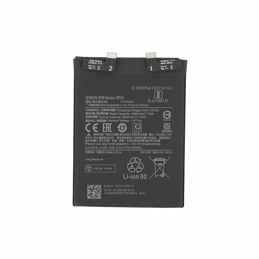 BP45 Akku für Xiaomi 12 Pro 12S Pro 4500mAh Ersatzakku