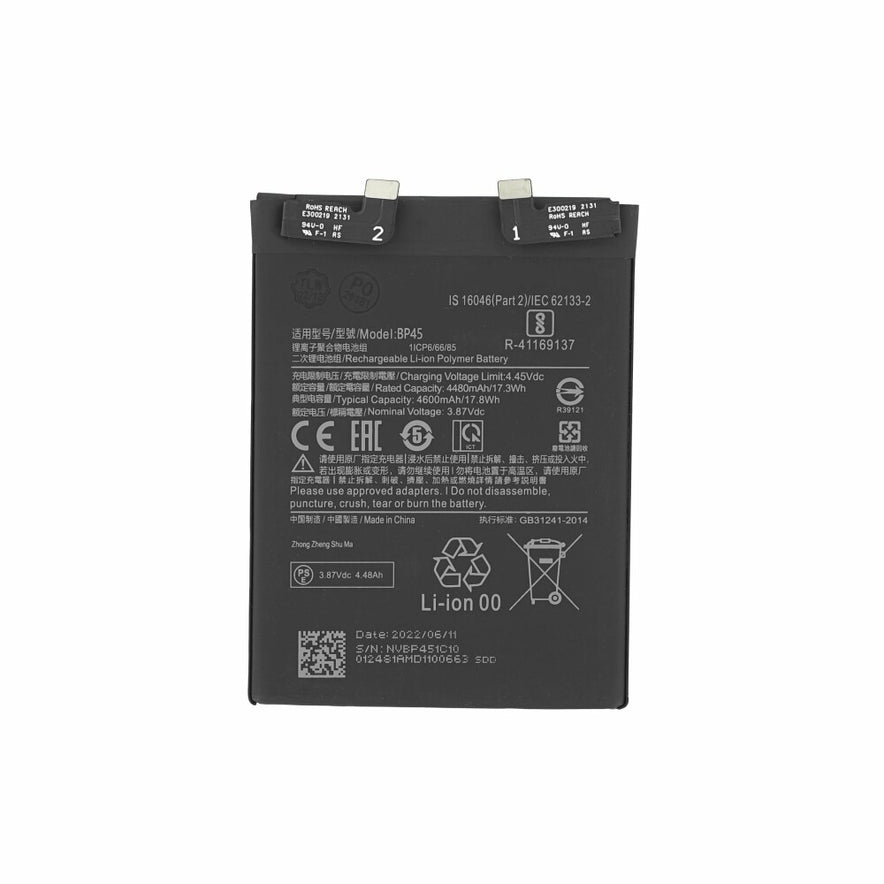BP45 Akku für Xiaomi 12 Pro 12S Pro 4500mAh Ersatzakku