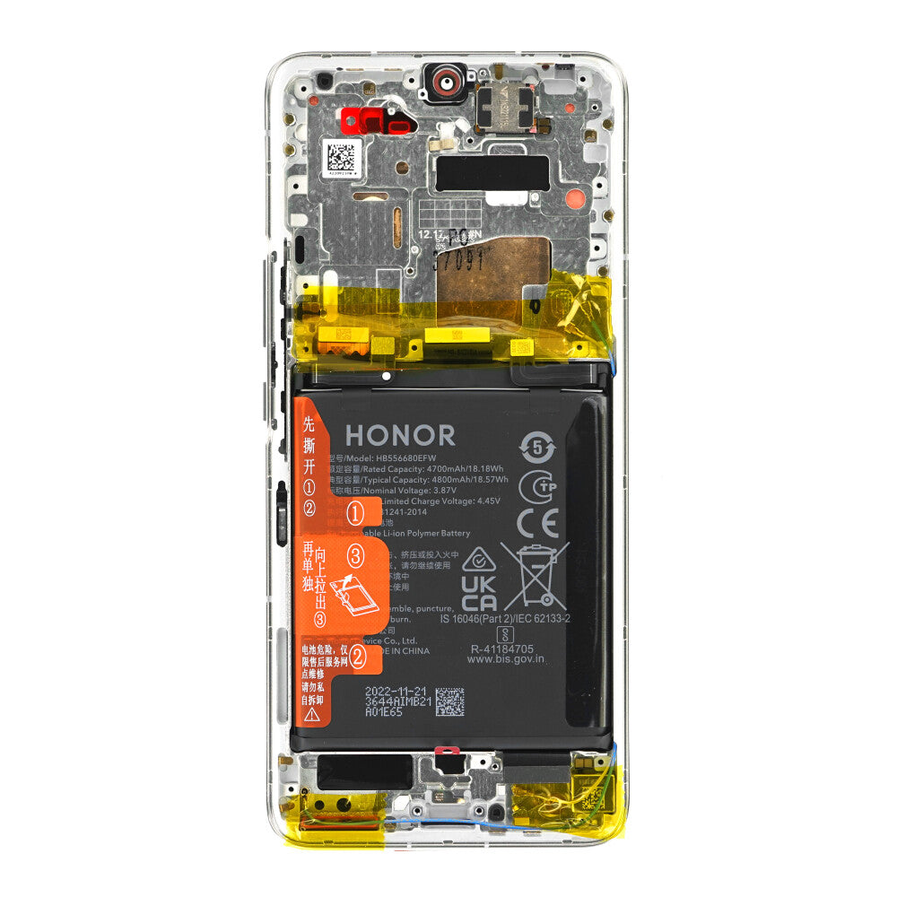 Original Display für Honor Magic4 LCD Weiß 0235ABBU