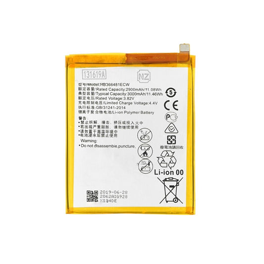Akku für Huawei Y6 2018 Y7 2018 P Smart HB366481ECW-11 3020mAh wie Original NEU