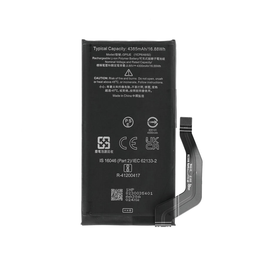 GP5JE Akku für Google Pixel 7a wie Original 4800mAh Batterie Ersatzakku
