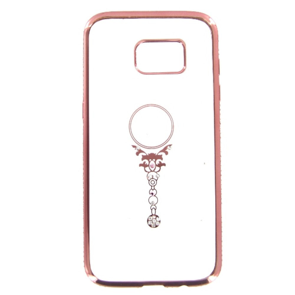 TPU Handyhülle für Samsung S7 Edge Rosegold Schutzhülle Case