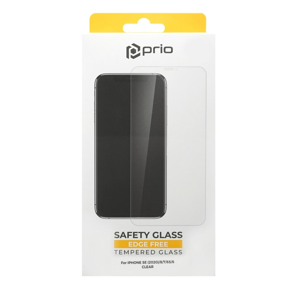 prio Displayschutzglas für iPhone SE(2022/2020)/8/7/6S/6 transparent