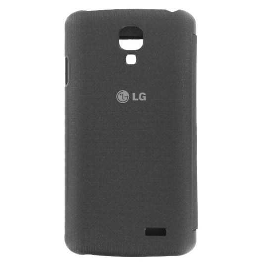 Original Flip Cover Handyhülle für LG F70 Schwarz CCF-390