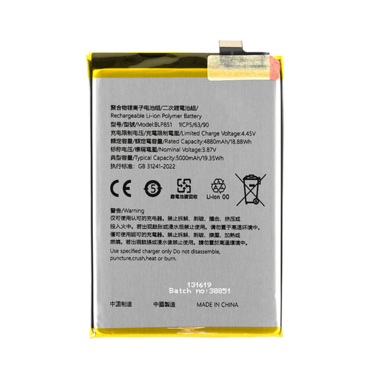 BLP851 Akku für Oppo A74 CPH2219 CPH2197 wie Original 5000mAh Ersatzakku