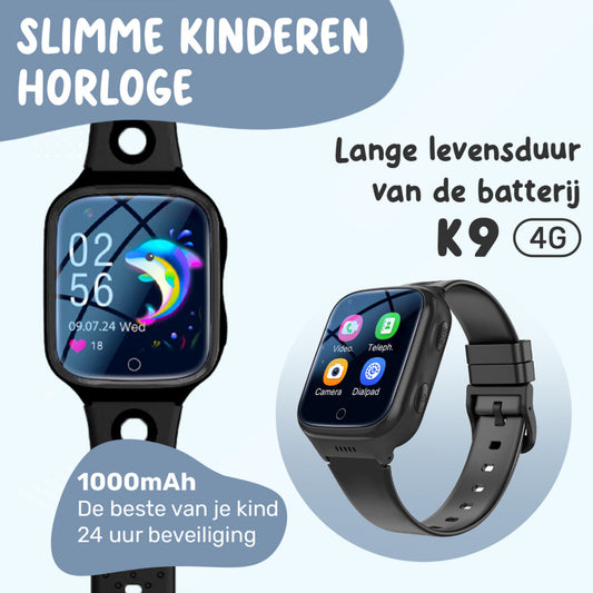 UFUZON Smartwatch Kinder-Schwarz
