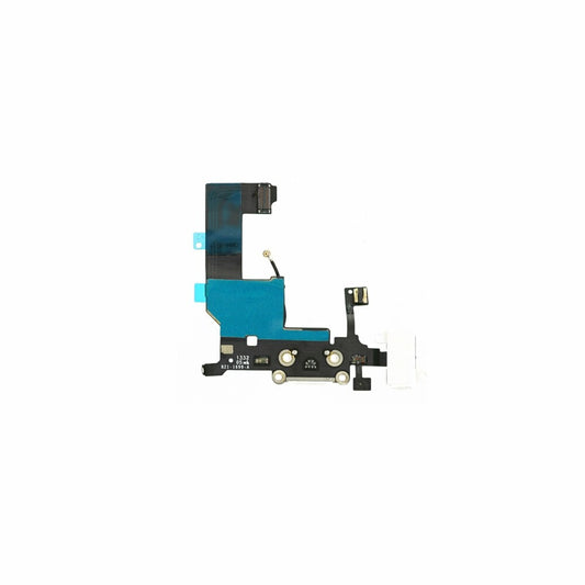 Ladebuchse für iPhone 5 Weiß Dock Connector Audio Flex Ersatz