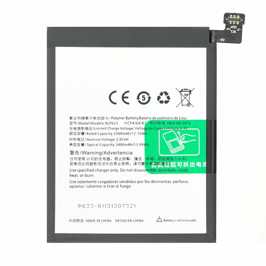 Akku BLP633 3400 mAh für OnePlus 3T