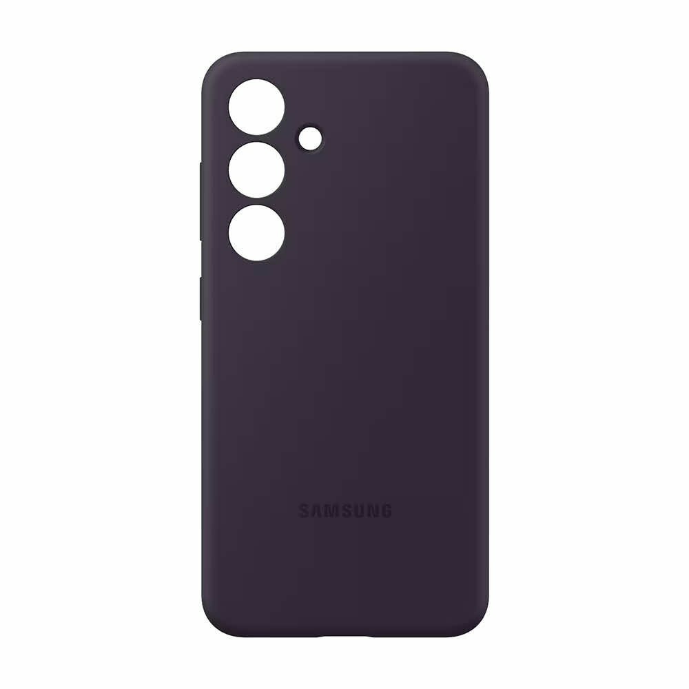 Samsung Silikonhülle SM-S921 Galaxy S24 dunkelviolett EF-PS921TEE
