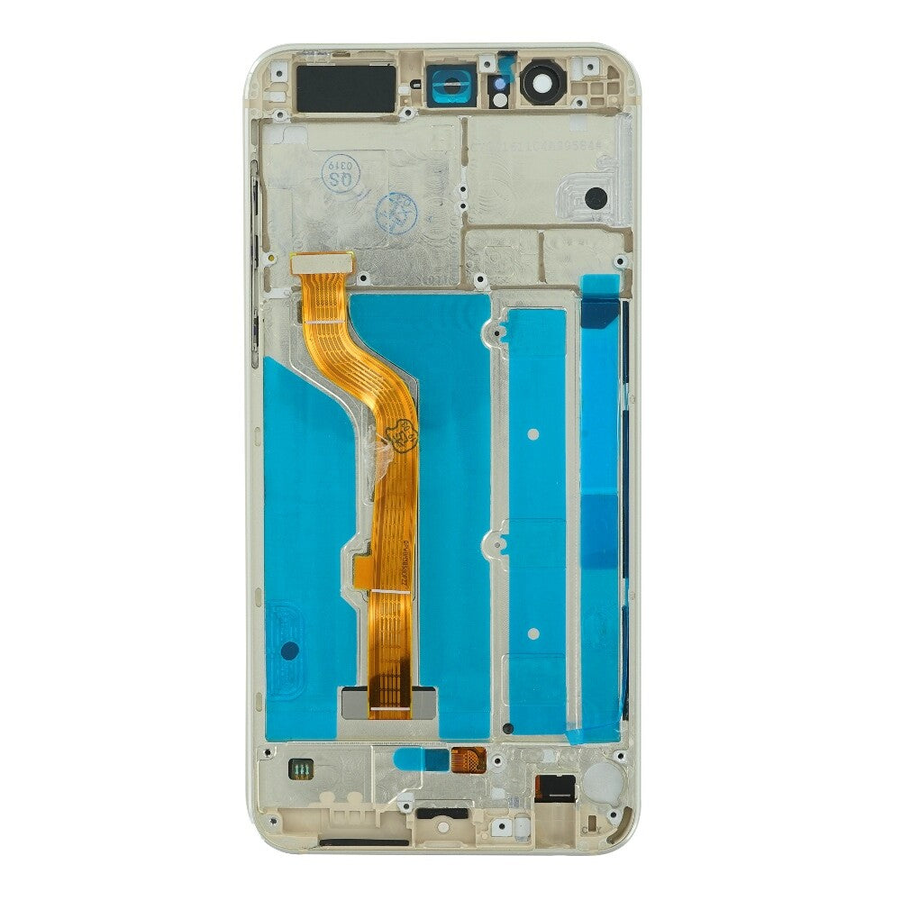 Display für Huawei Honor 8 Weiß LCD Bildschirm Touch Rahmen