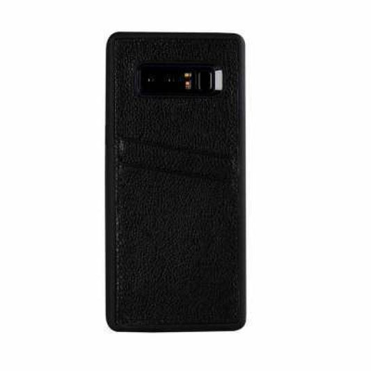 Justin Schutzhülle CC Samsung S8+ Leder Alfa schwarz