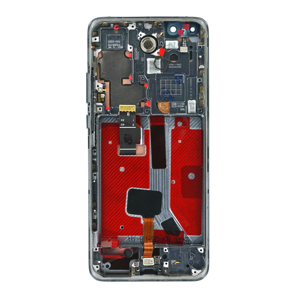 Display für Huawei P40 Pro LCD + Rahmen Schwarz Bildschirm Touch