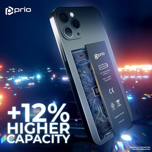 prio Hochleistungsakku für iPhone 11 (3470 mAh) - Universal APN -