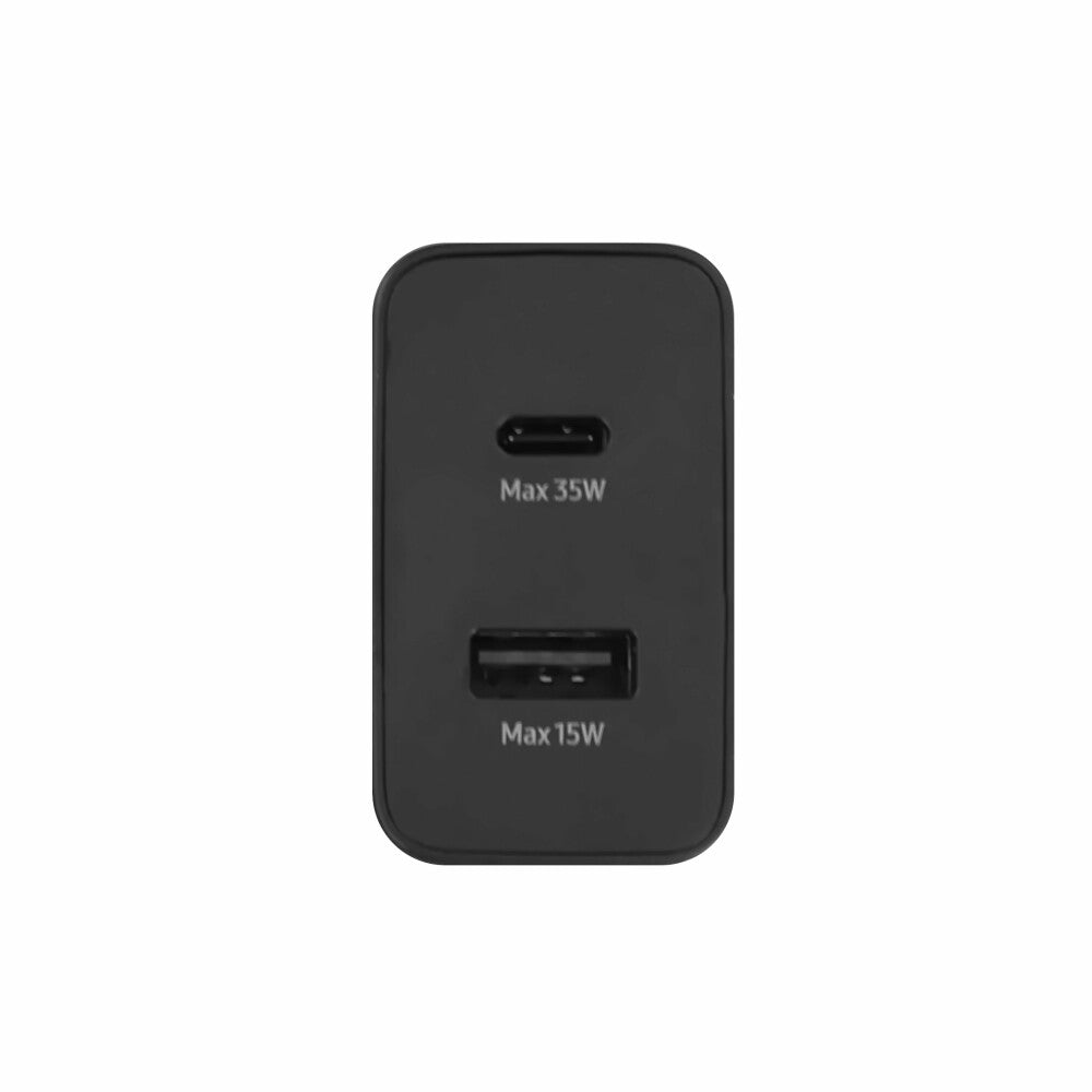 Original Samsung 35 Watt Schnellladegerät für USB-C + USB-A EP-TA220NBEGEU