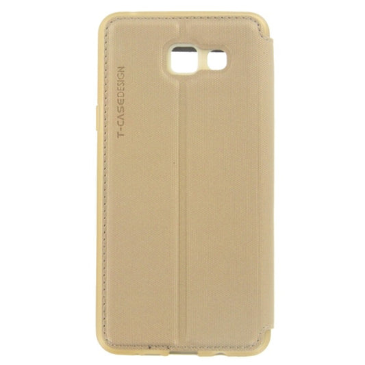Magnet Flip Handyhülle für Samsung A5 2016 Gold