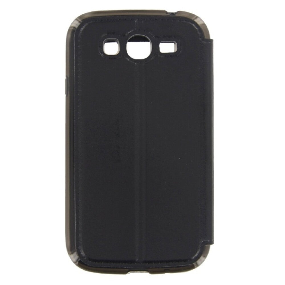Flip Cover Handyhülle für Samsung I9060 Grand Neo Schwarz